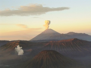 Eruption d'un volcan